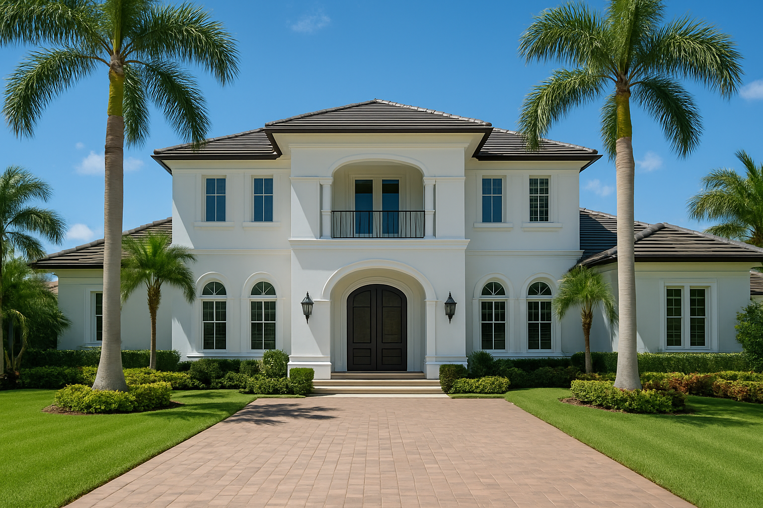 Beautiful South Florida Home - Pressure Cleaning Services